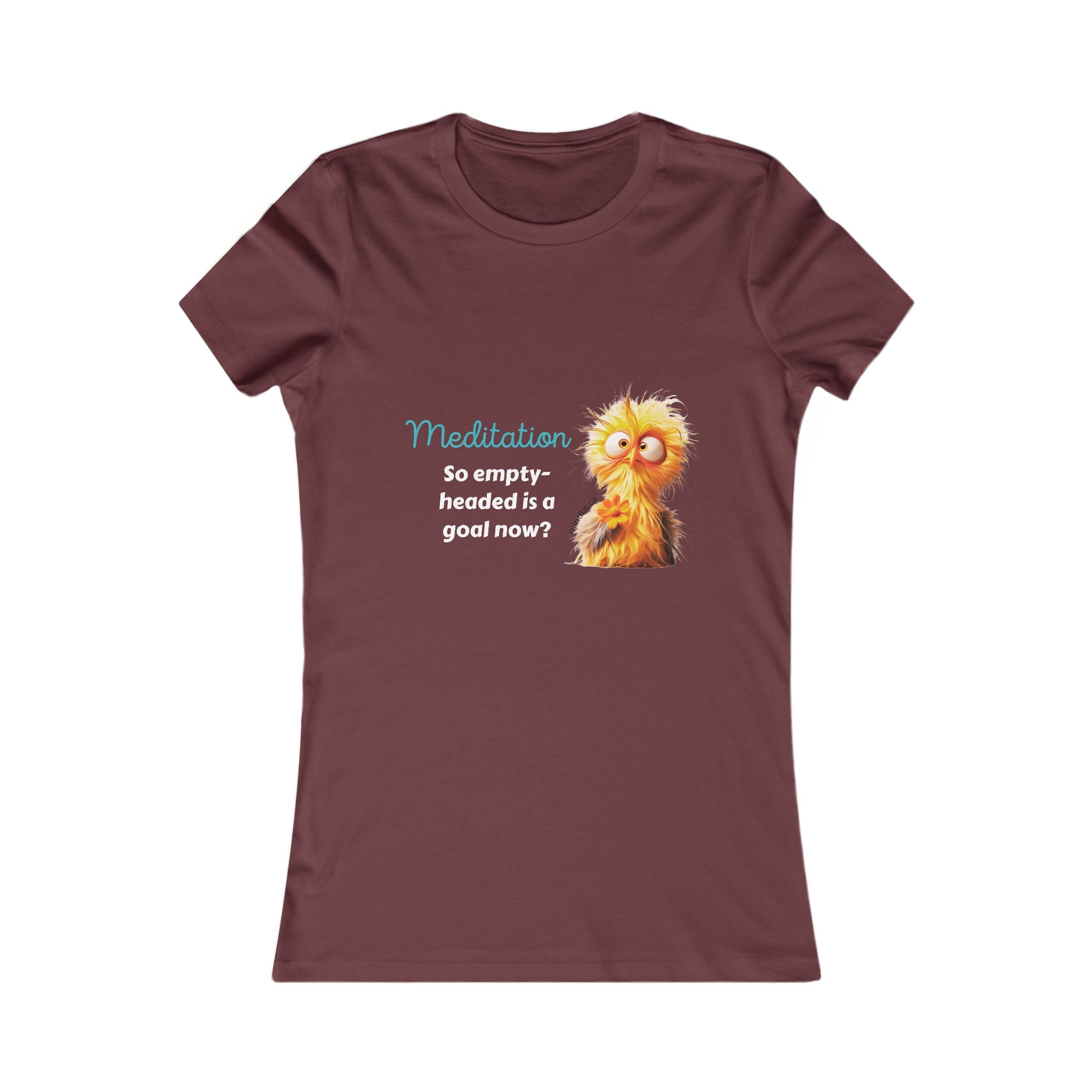Meditation So Empty Headed is a Goal Now, Women's Tee, T-Shirt, Casual Shirt, Gift for Women, Fun Tee, Everyday Wear, Self-Care Apparel