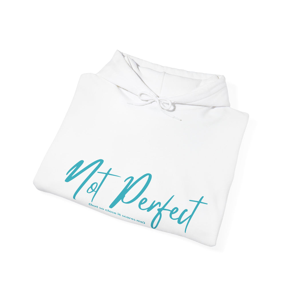 Not Perfect but So Close it Scares Me Hoodie | Cozy Sweatshirt | Cute Gift for Friends | Fun Casual Wear | Perfect for Fall & Winter
