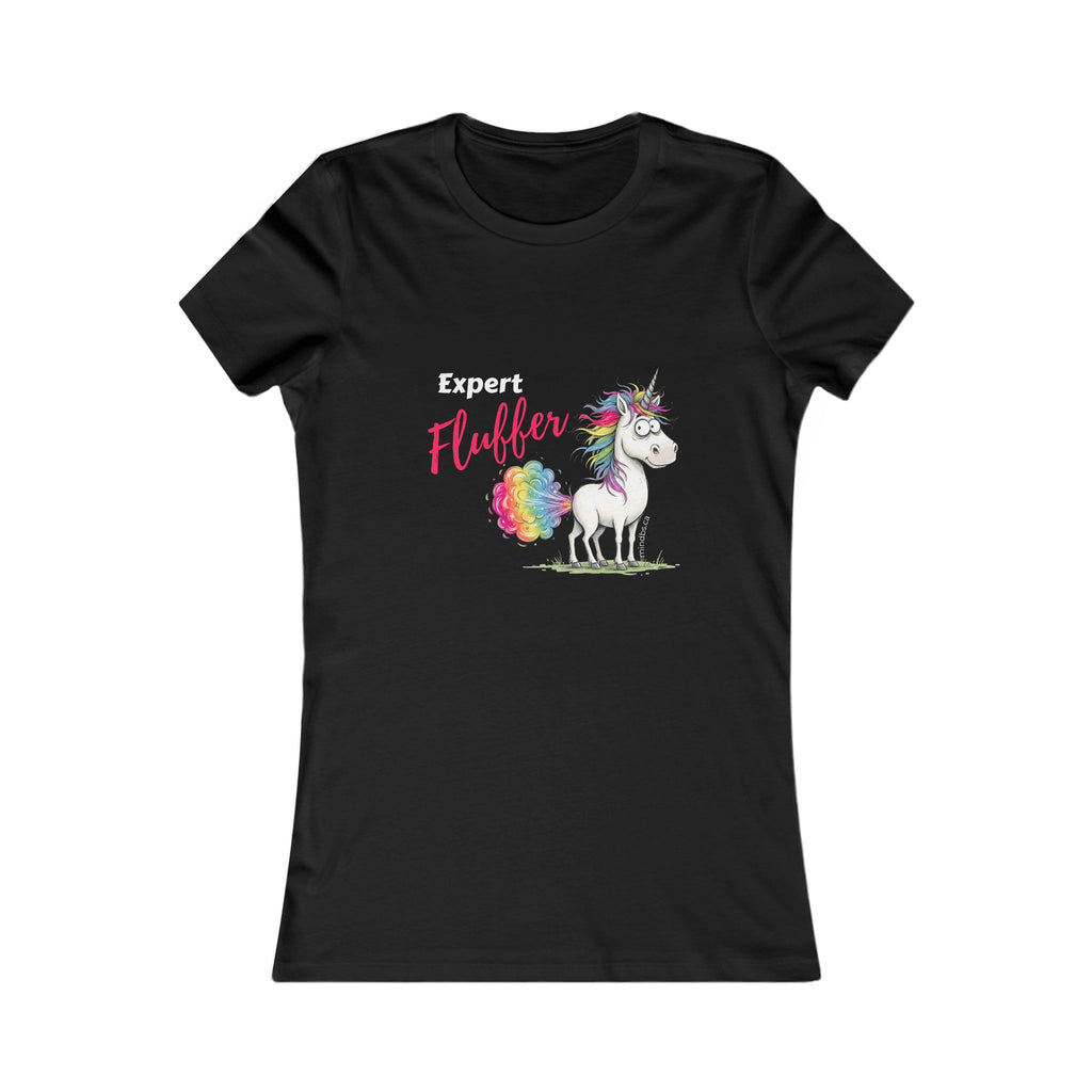 Expert Fluffer, Women's Tee, T-Shirt, Casual Shirt, Gift for Women, Fun Tee, Everyday Wear, Self-Care Apparel